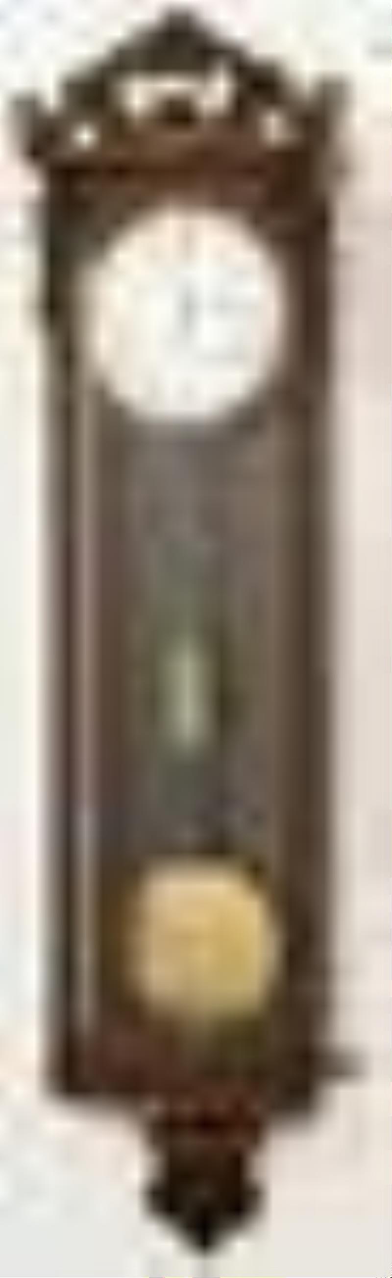 Austrian Biedermeier Vienna Regulator Wall Clock