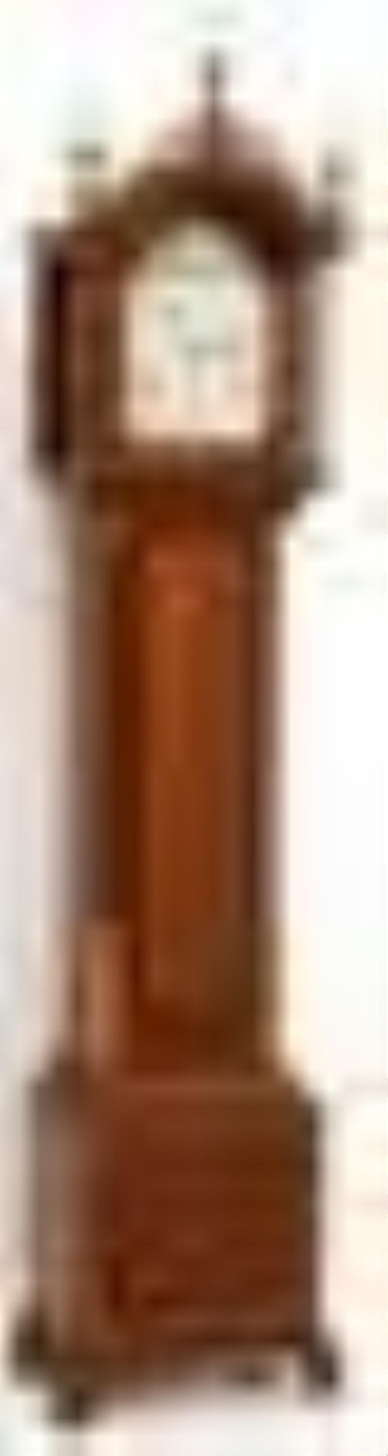 Elmer O. Stennes Dwarf Grandfather Clock with Rocking Price Guide