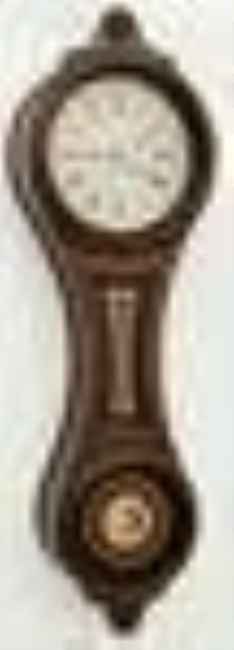 E. Howard & Co. No. 10 \\\”Figure Eight\\\” Wall Clock