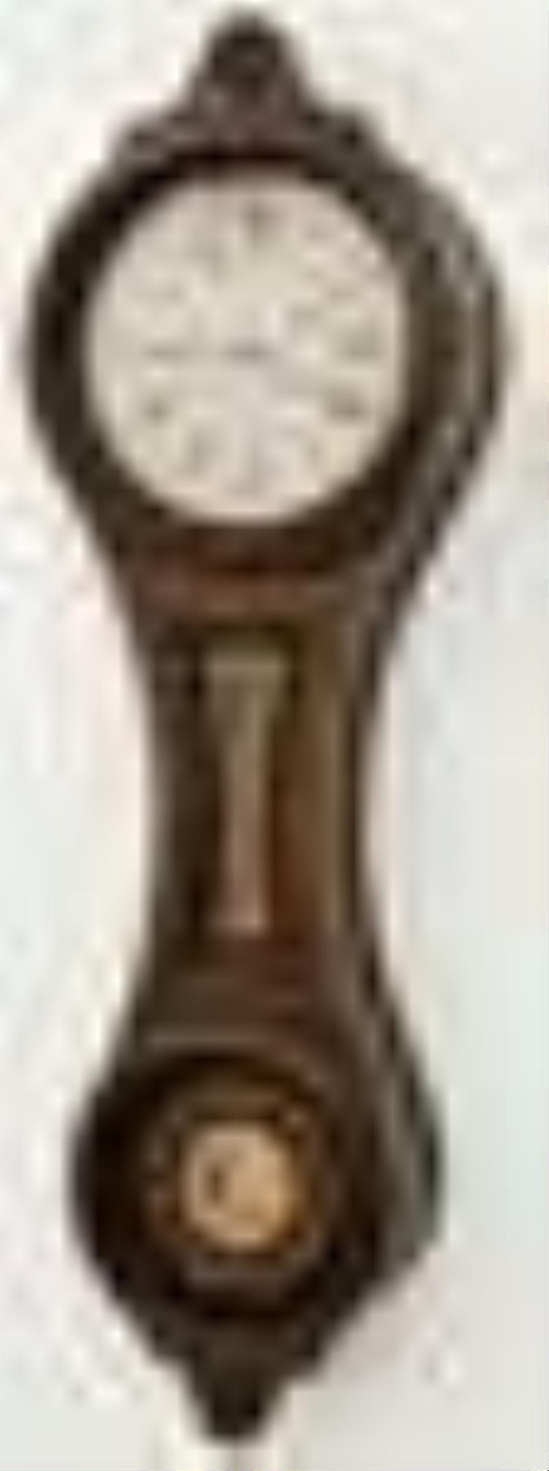 E. Howard & Co. No. 10 \\\”Figure Eight\\\” Wall Clock