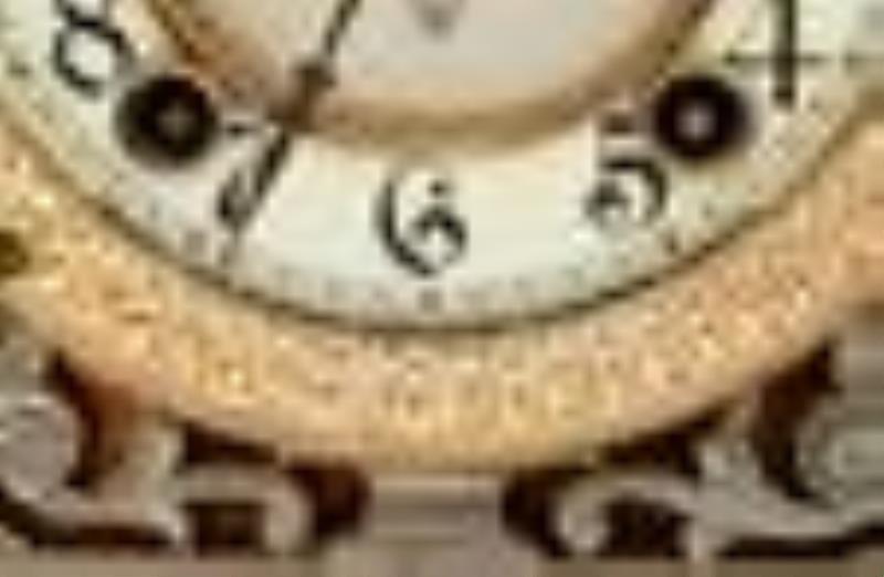 Ansonia Clock Co. \\\”Regent\\\” Three-Piece Clock Garniture