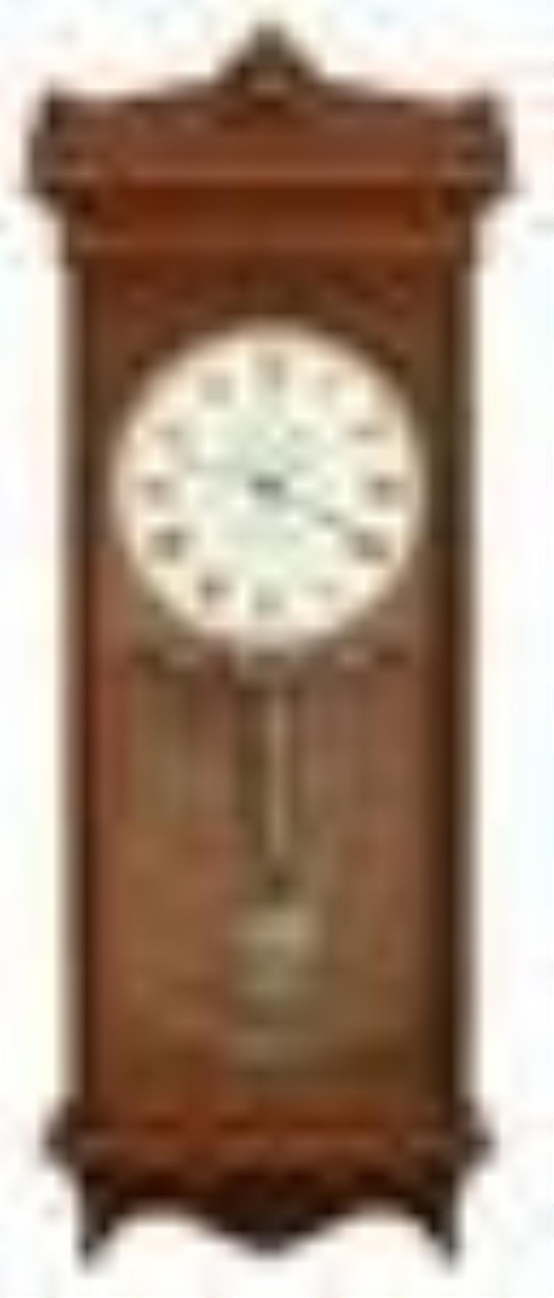 Seth Thomas \\\”Regulator 30\\\” Weight Driven Wall Clock