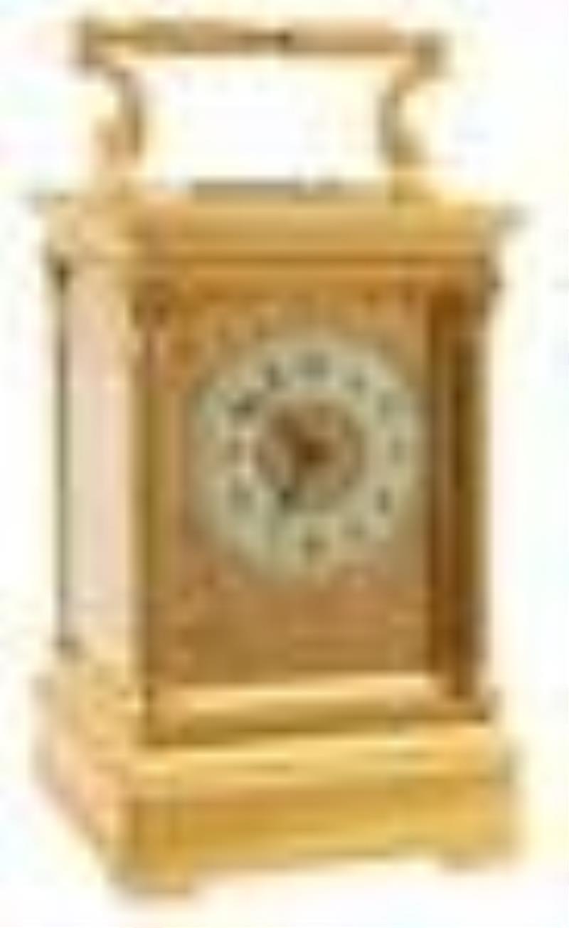 LeRoy & Fils Tandem Wind Hour Repeater Carriage Clock
