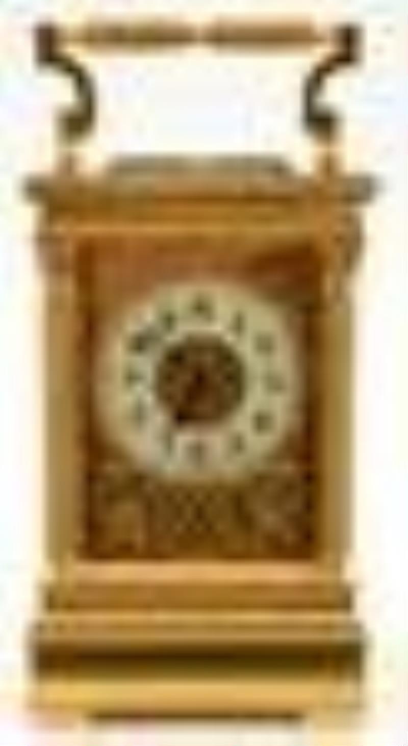 LeRoy & Fils Tandem Wind Hour Repeater Carriage Clock