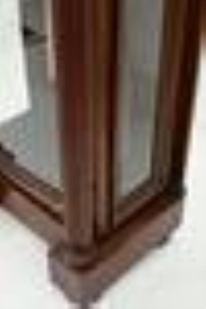 Waltham Clock Co. Mahogany Nine-Tube Grandfather Clock