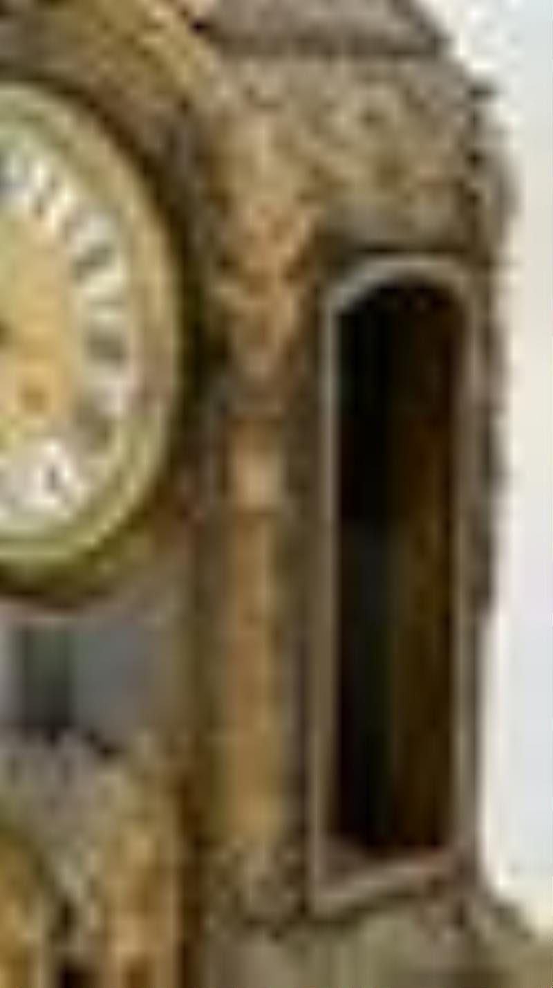 Large Boulle Style Clock with Sonnerie Strike