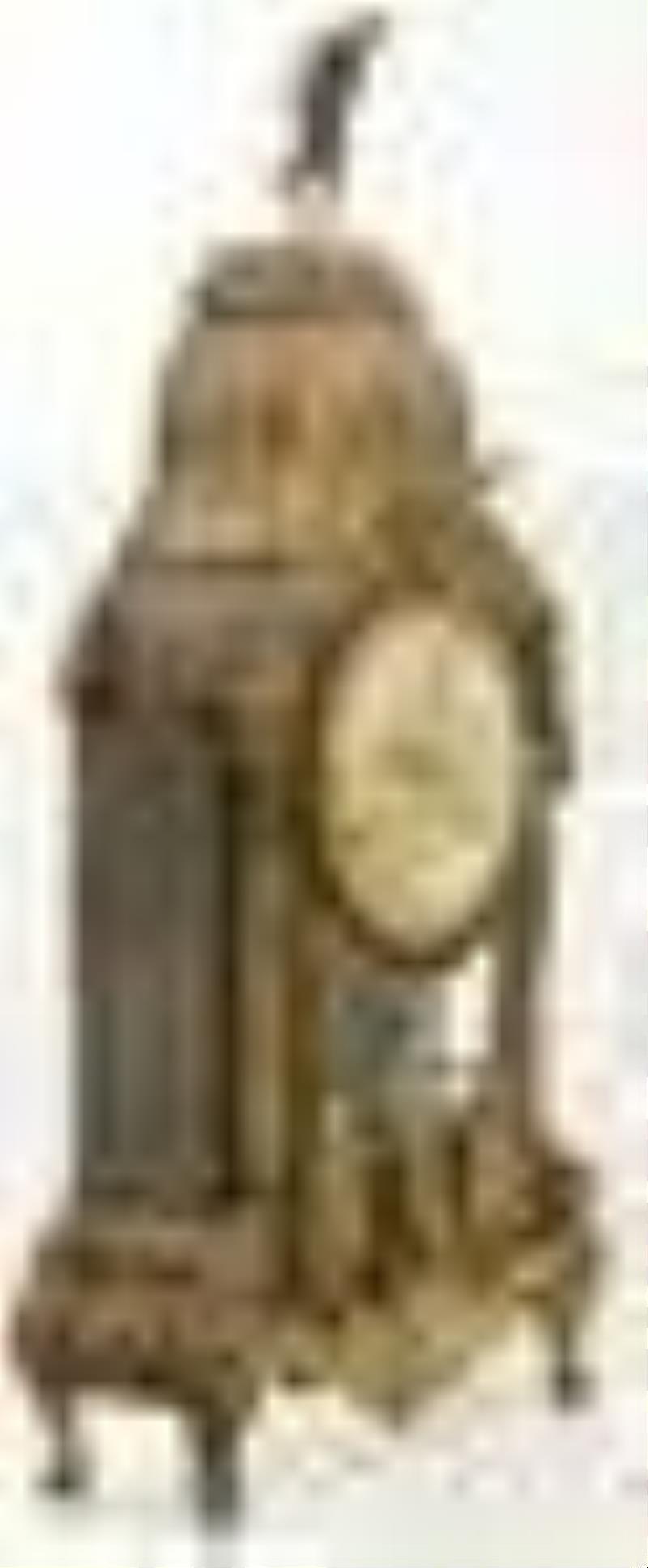Large Boulle Style Clock with Sonnerie Strike