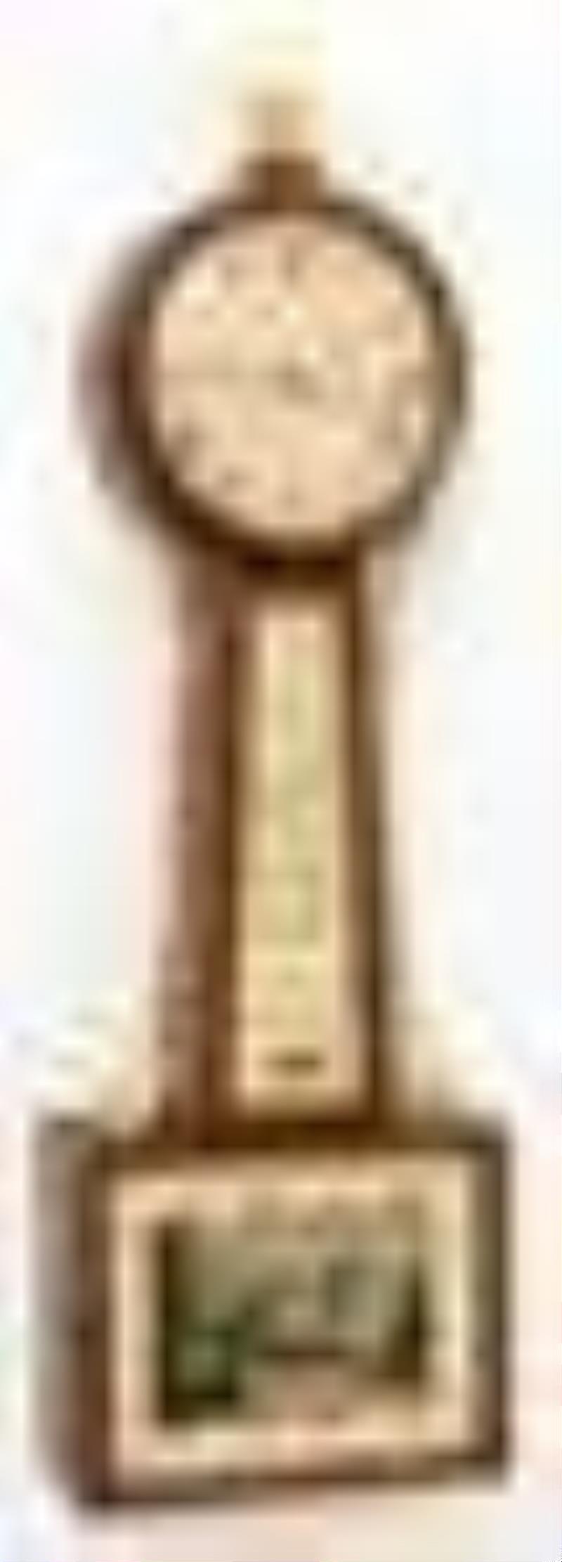 Signed \\\”A. Willard Jr.\\\” Banjo Clock