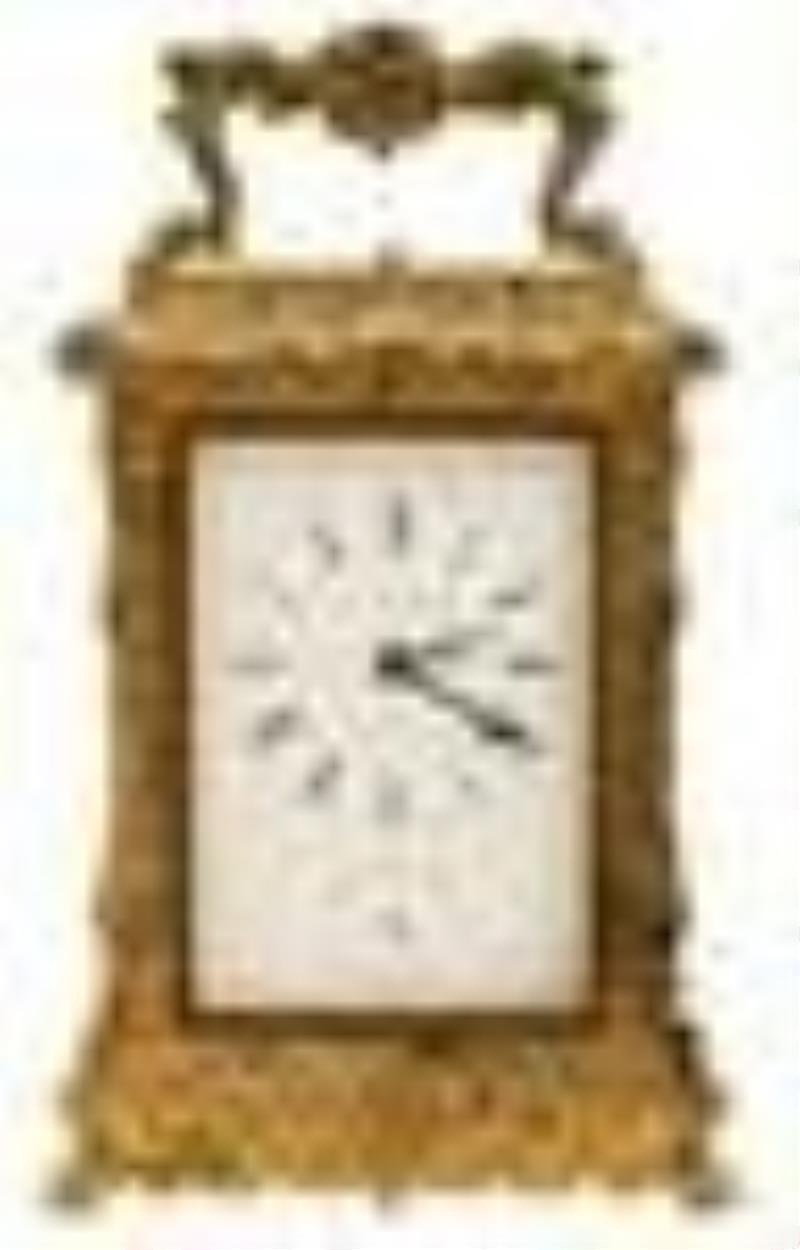 French Hour Repeater Carriage Clock with Alarm