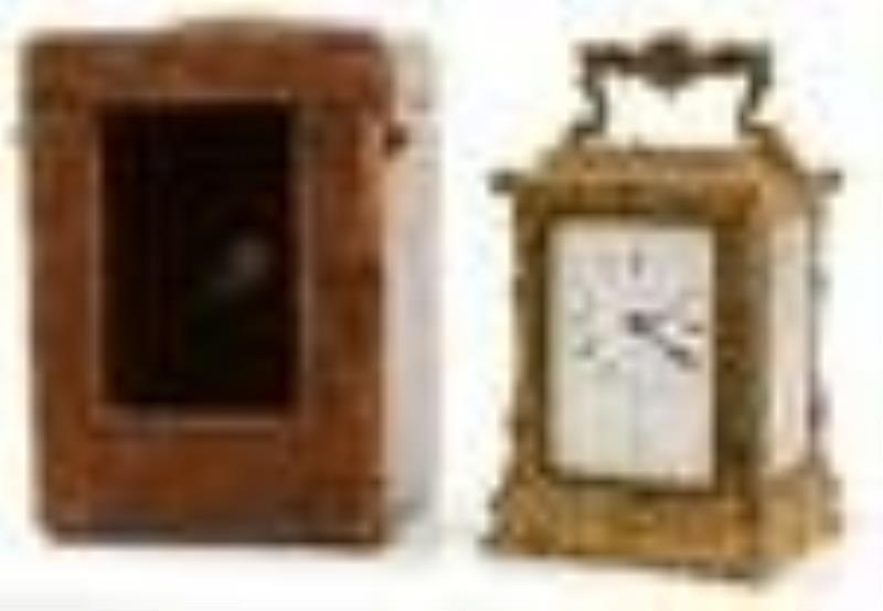 French Hour Repeater Carriage Clock with Alarm