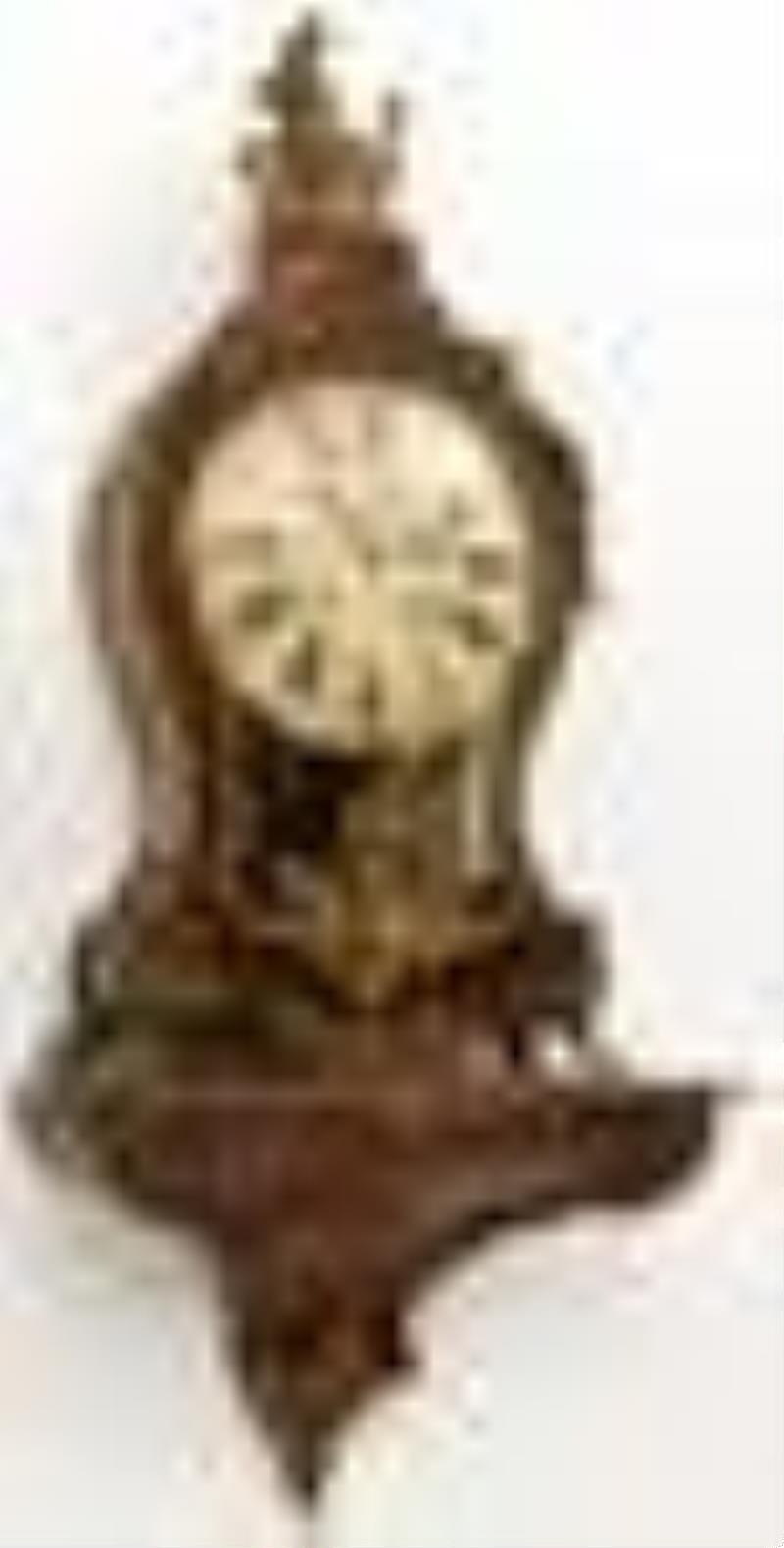 Swedish Boulle Style Bracket Clock