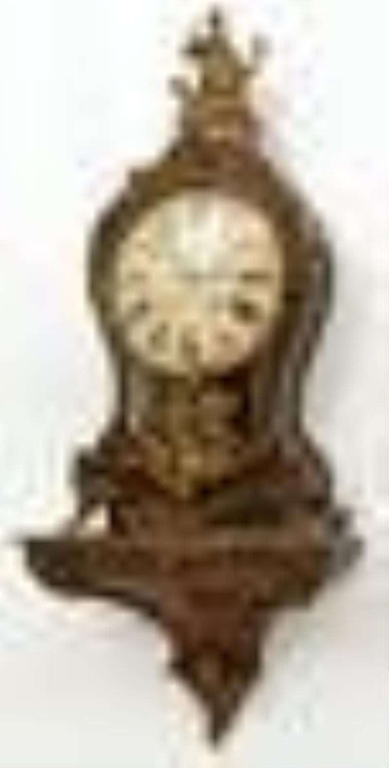 Swedish Boulle Style Bracket Clock