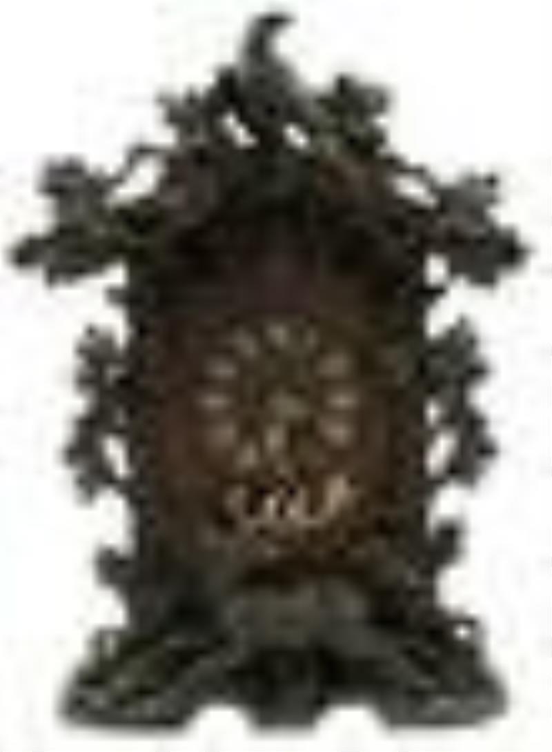 Black Forest Carved Shelf Cuckoo Clock