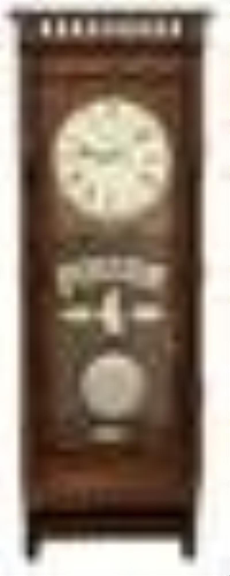 Waterbury \\\”Rosedale\\\” Regulator No. 4 Wall Clock