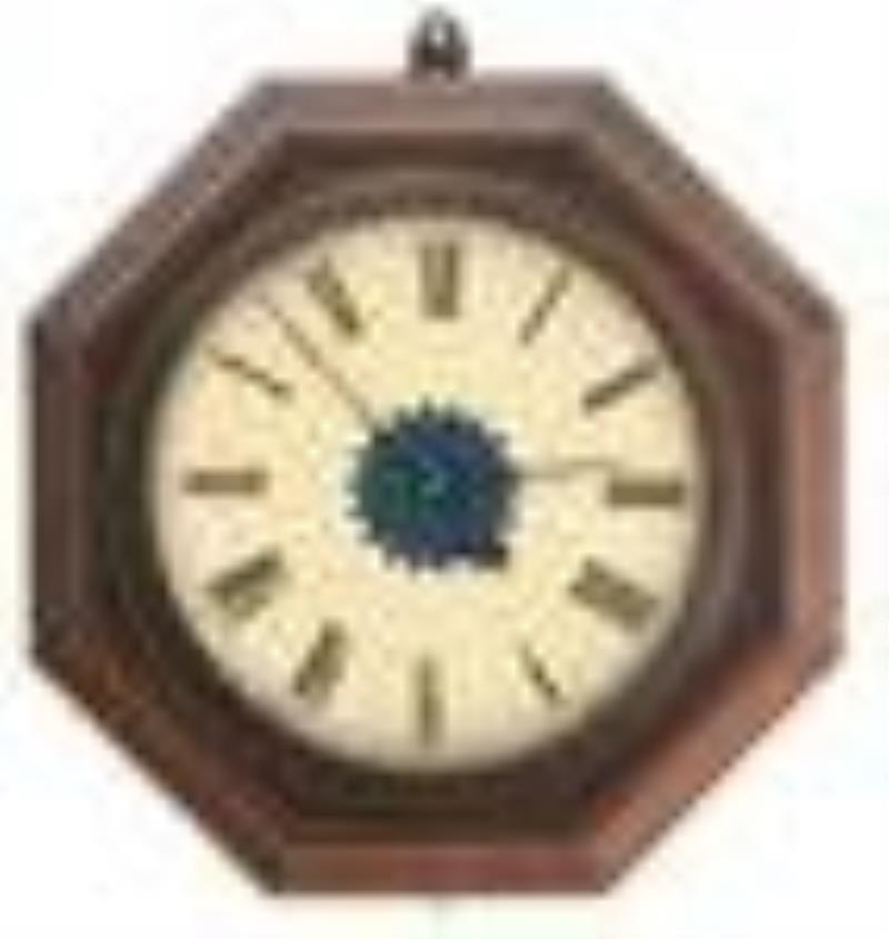 Atkins Clock Co. 30-Day Fusee Ripple Gallery Clock