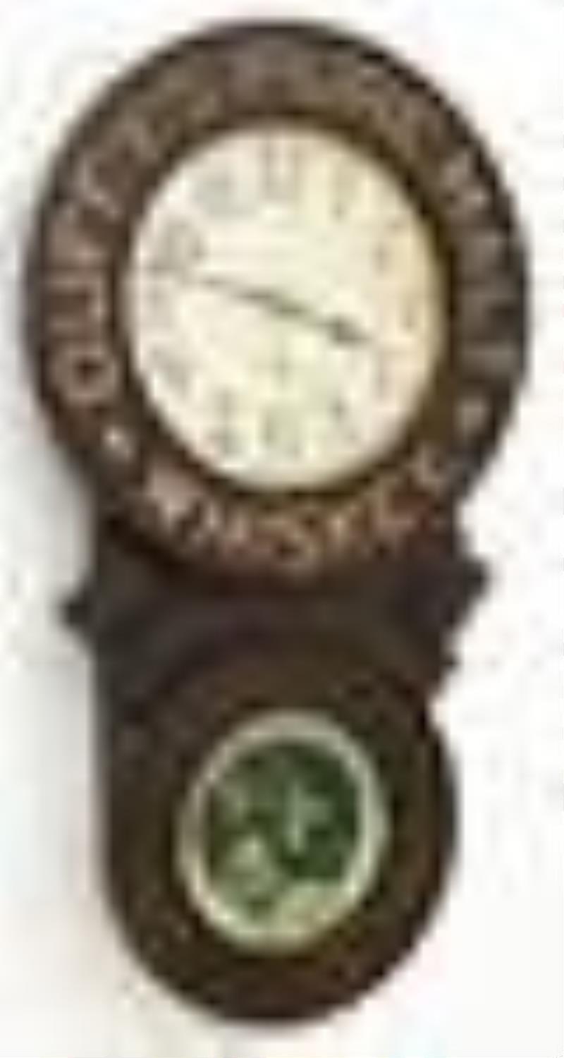 New Haven Clock Co. \\\”Duffy’s Pure Malt Whiskey\\\”