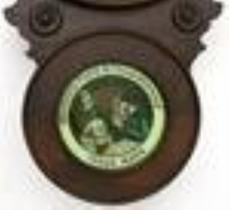 New Haven Clock Co. \\\”Duffy’s Pure Malt Whiskey\\\”
