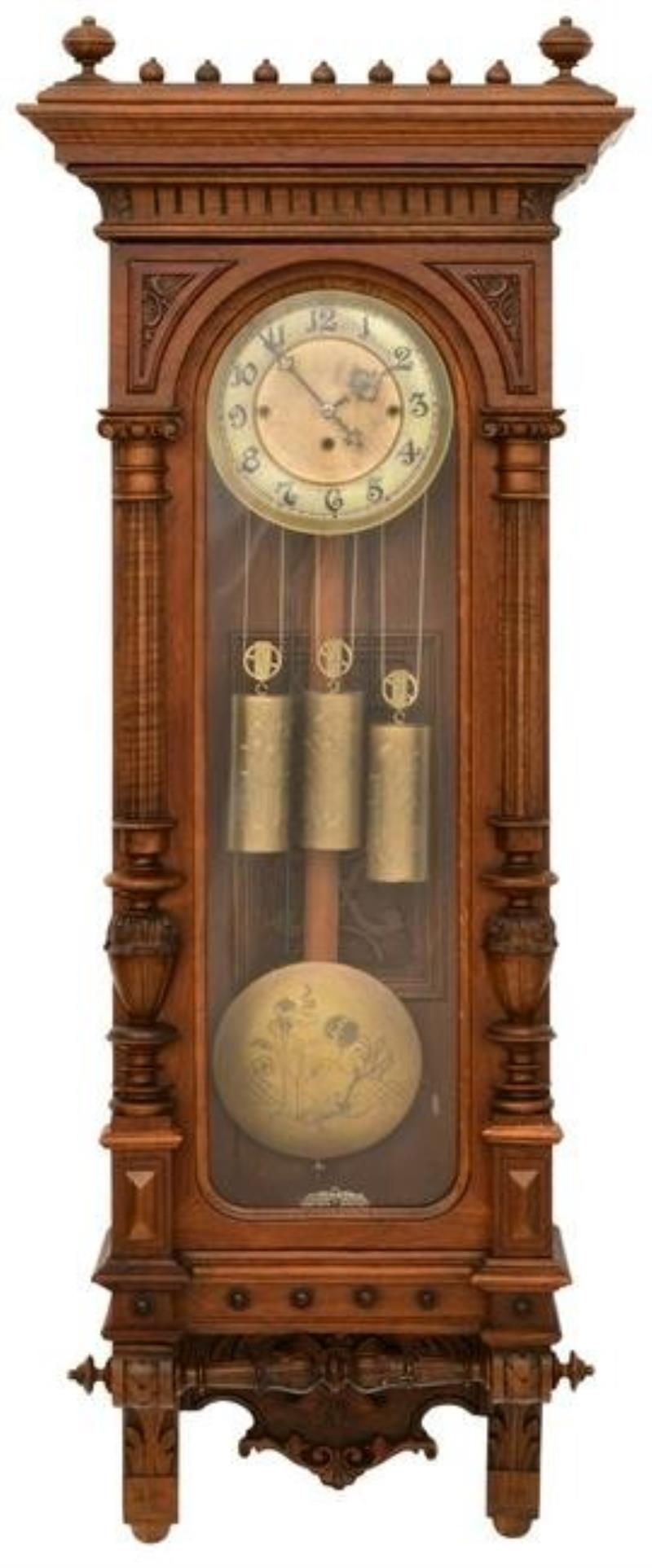 Grande Sonnerie Three-Weight Vienna Regulator Clock