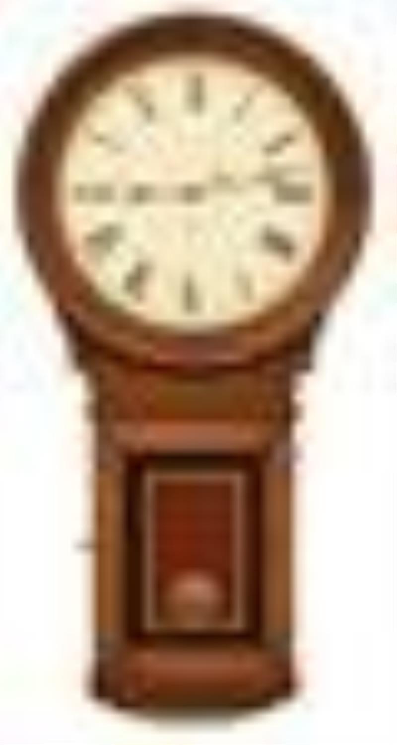 E. Howard & Co. No. 70-12 Walnut Wall Clock