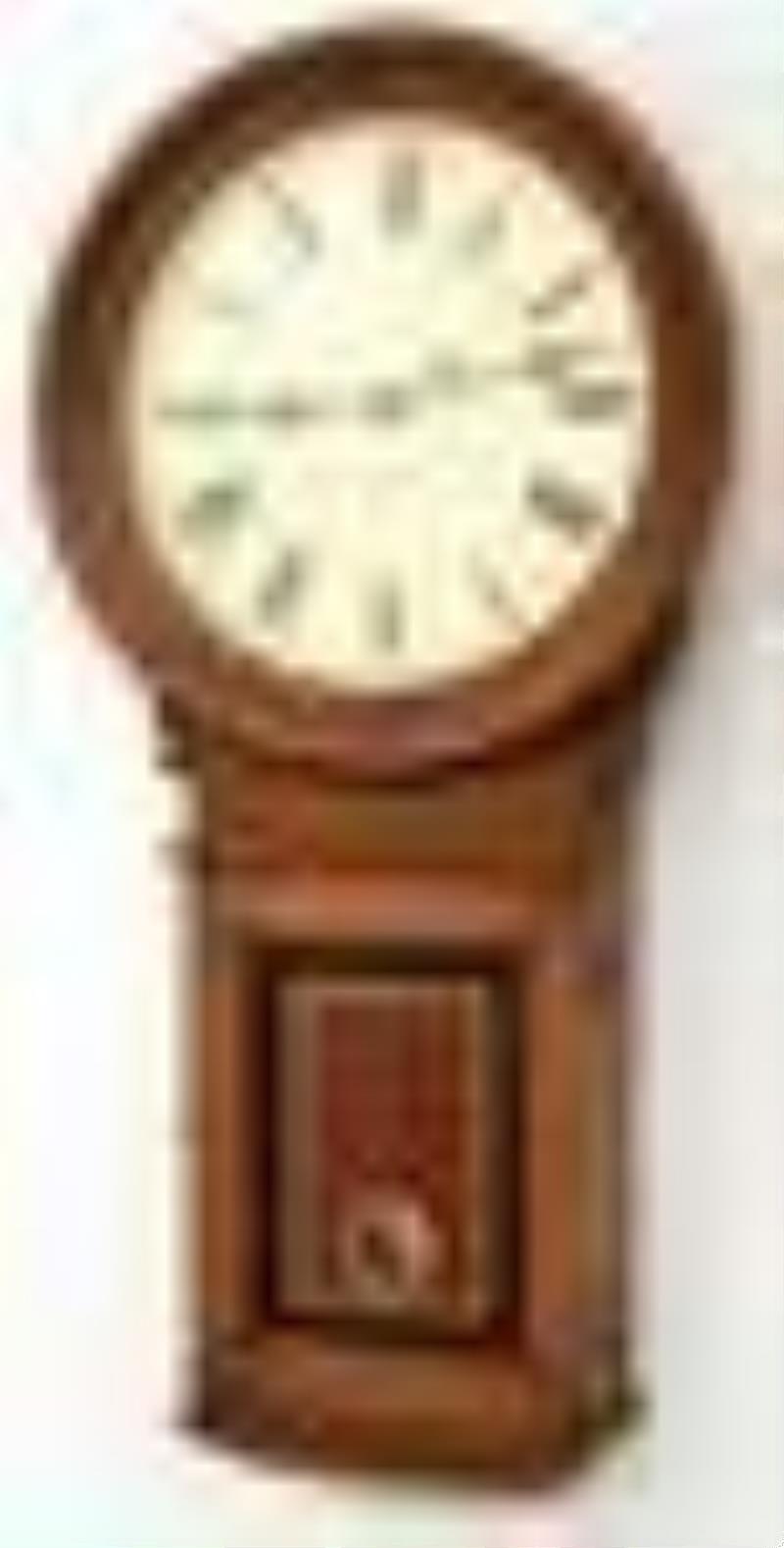 E. Howard & Co. No. 70-12 Walnut Wall Clock
