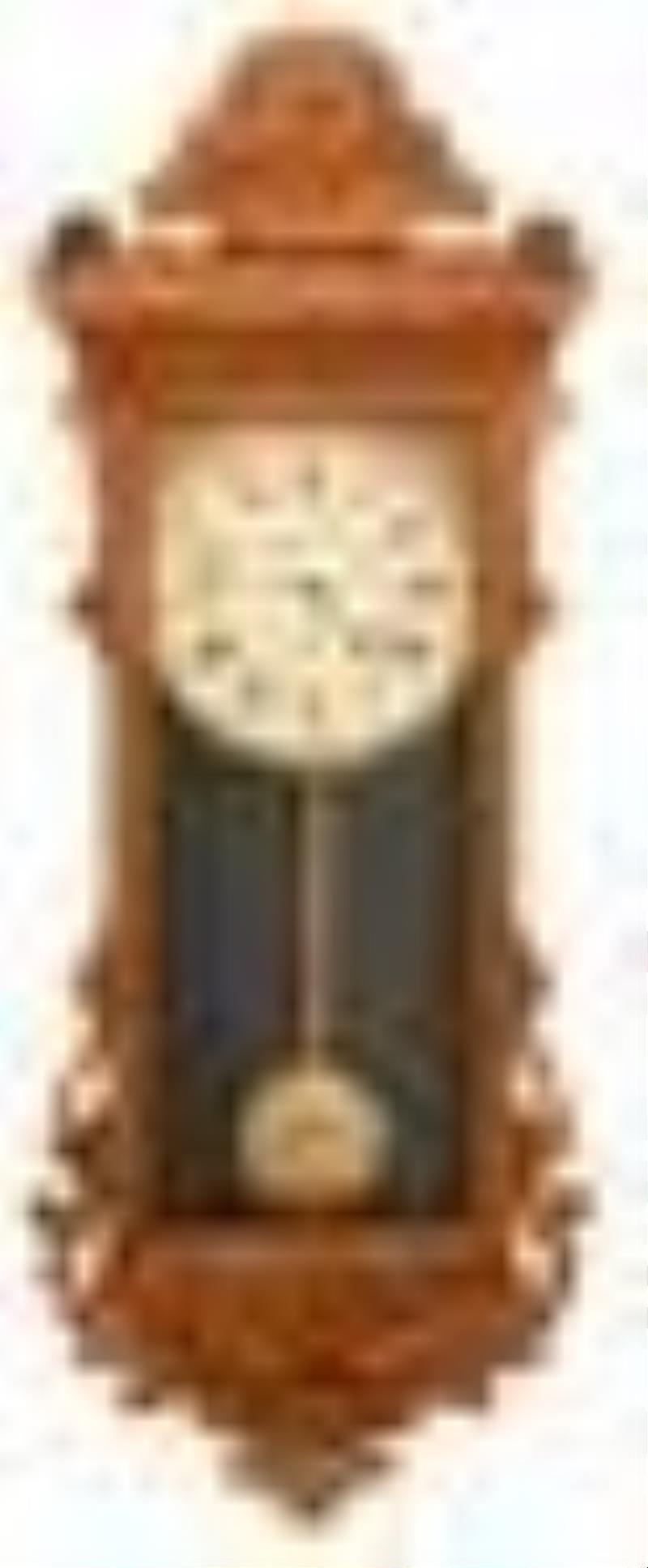Waterbury \\\”Freeport\\\” Wall Regulator Clock