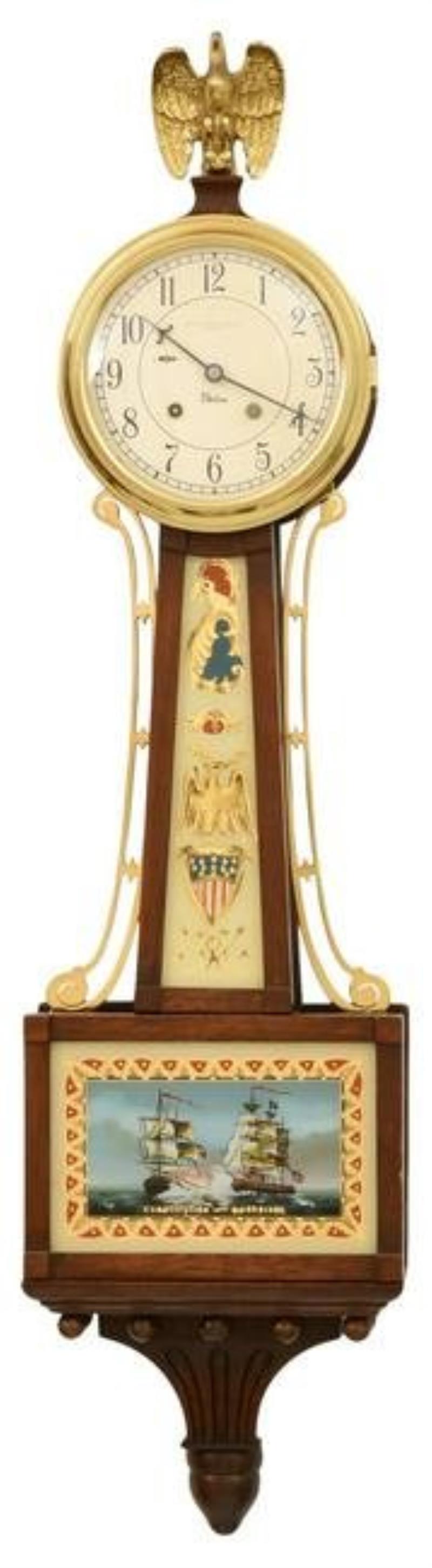 Chelsea Clock Co. ”Willard” Ship’s Bell Banjo Clock