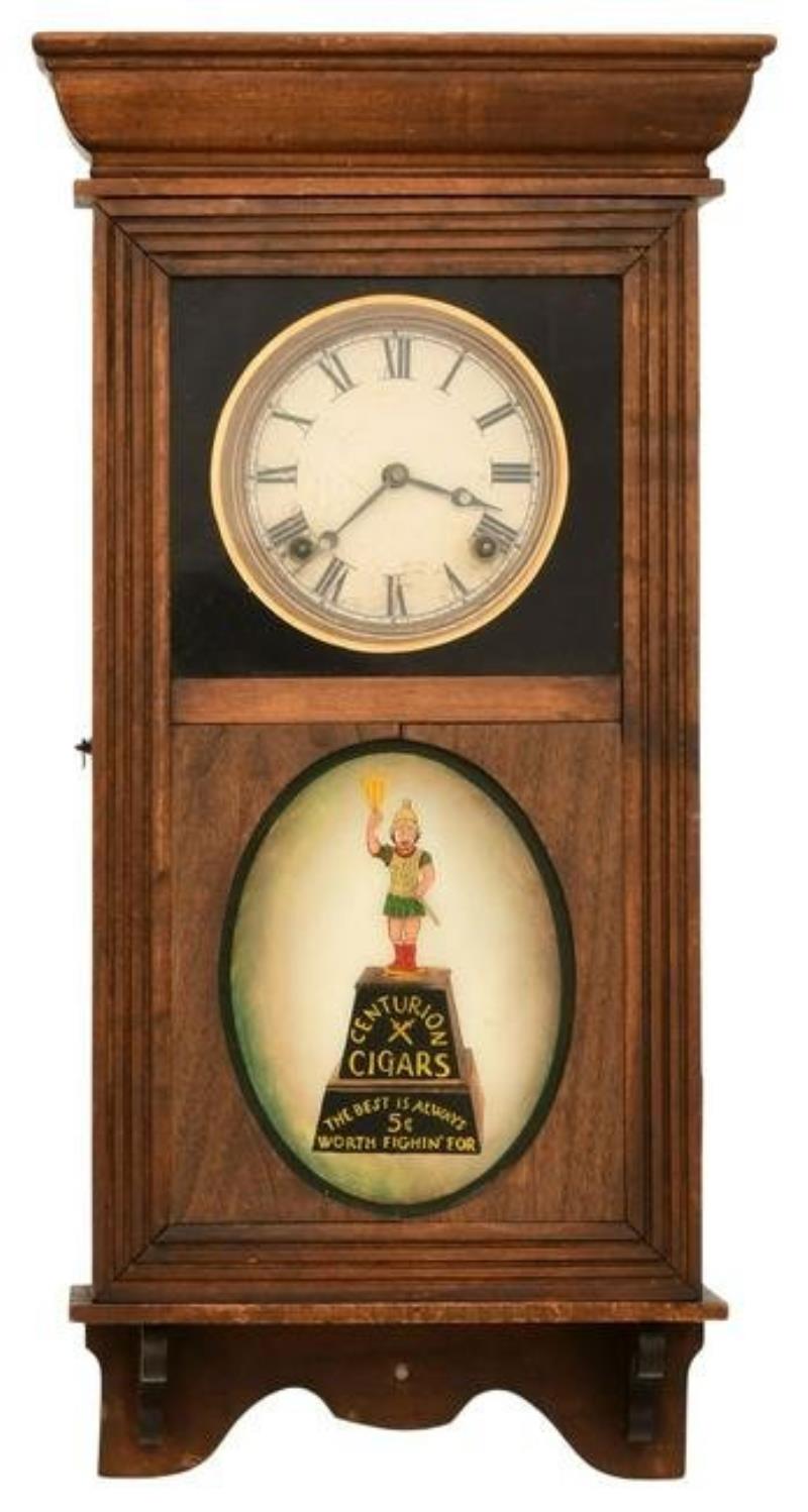 Sessions Clock Co. ”Centurion Cigars” Advertising Wall