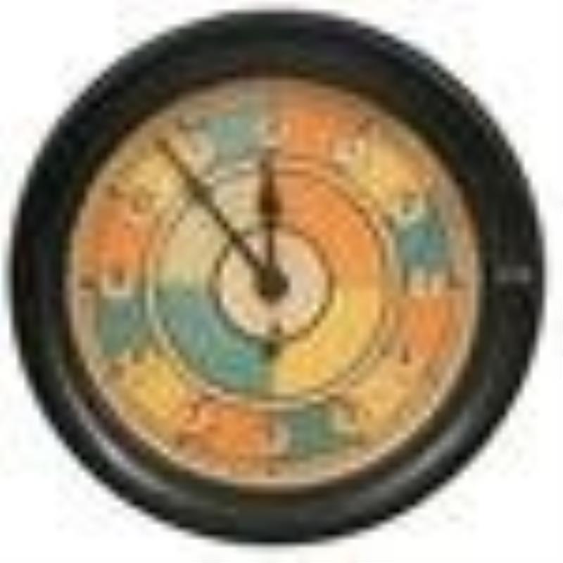 Seth Thomas WW2 \\\”Squadron Tracker\\\” Clock