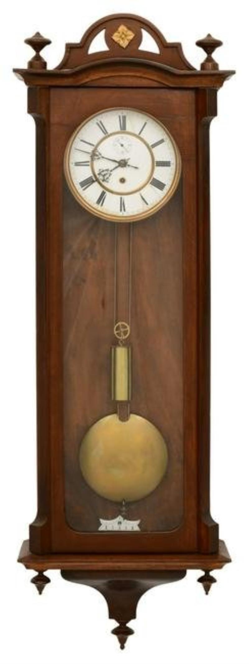 Lenzkirch Single Weight Vienna Regulator Clock