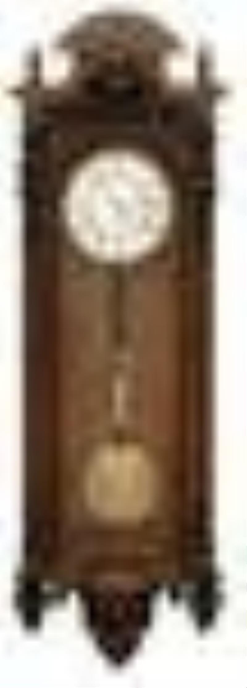 Transitional Single Weight Vienna Regulator Clock