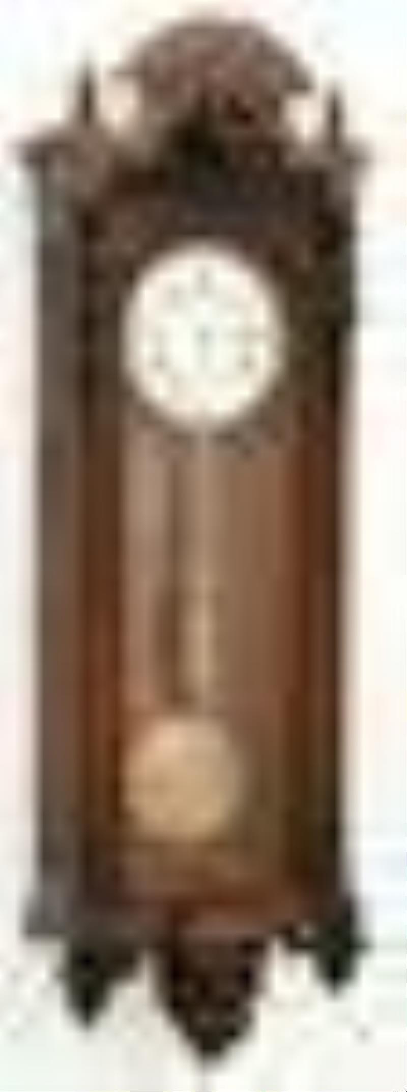 Transitional Single Weight Vienna Regulator Clock