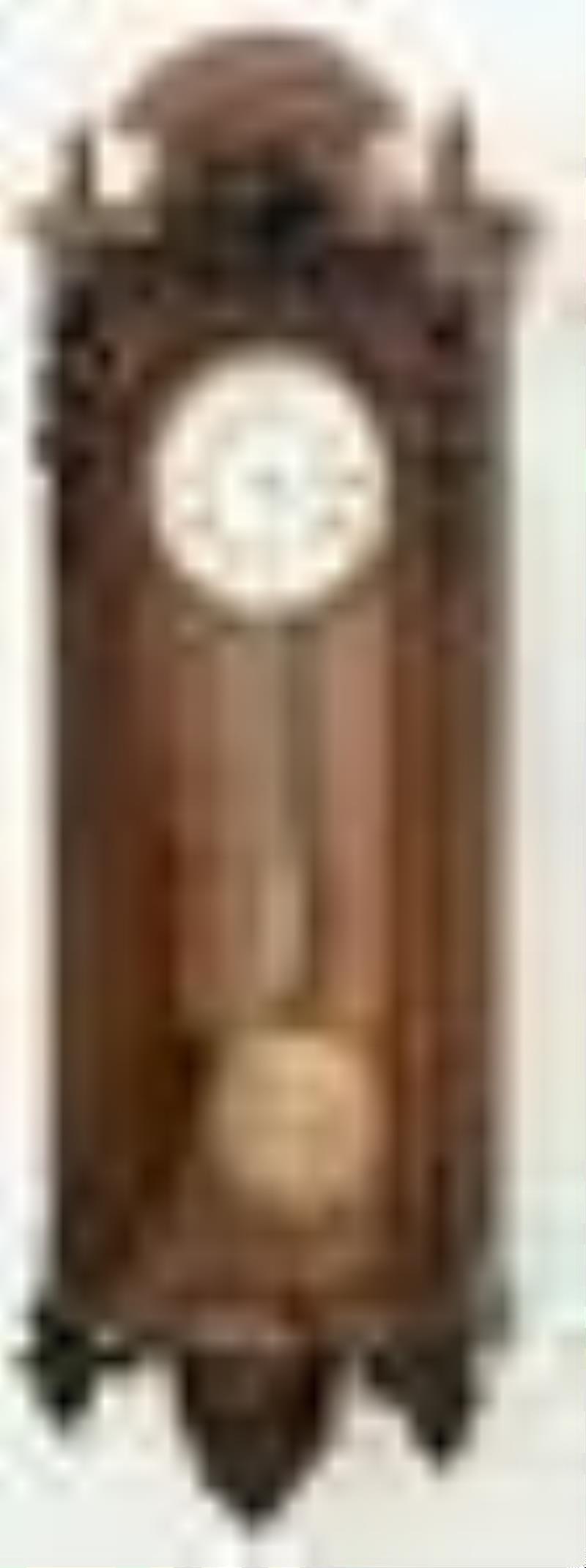 Transitional Single Weight Vienna Regulator Clock