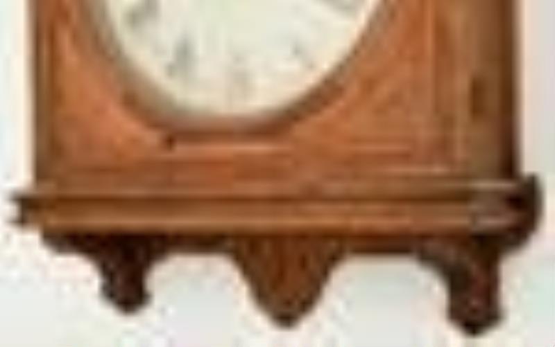 Seth Thomas \\\”Office No. 5\\\” Gallery Clock