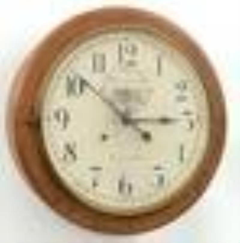 Seth Thomas Oak 30-Day Gallery Clock