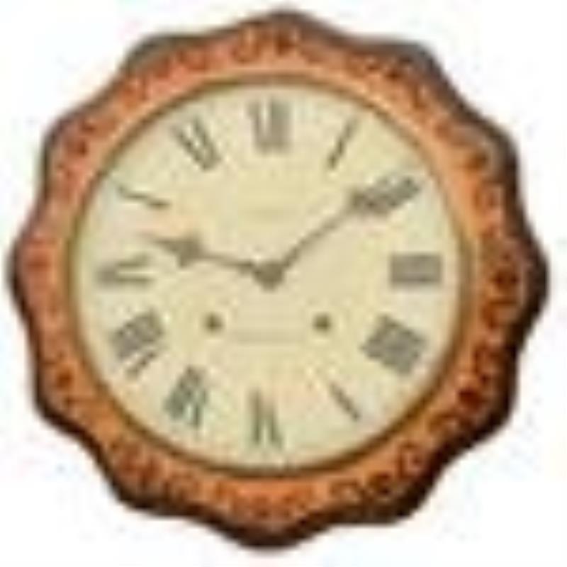 E.N. Welch \\\”Anglo-American\\\” Gallery Clock