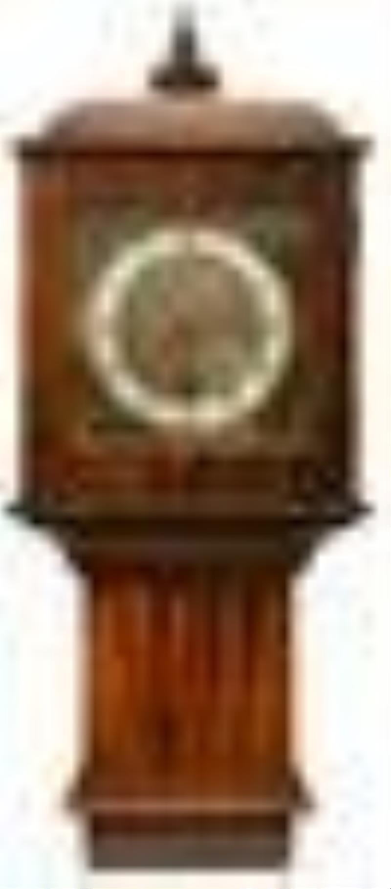 Buren Miniature Mahogany Wall Clock