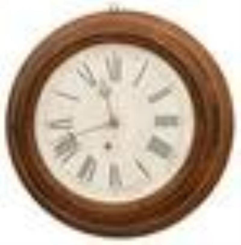 E. Ingraham & Co. Gallery Clock
