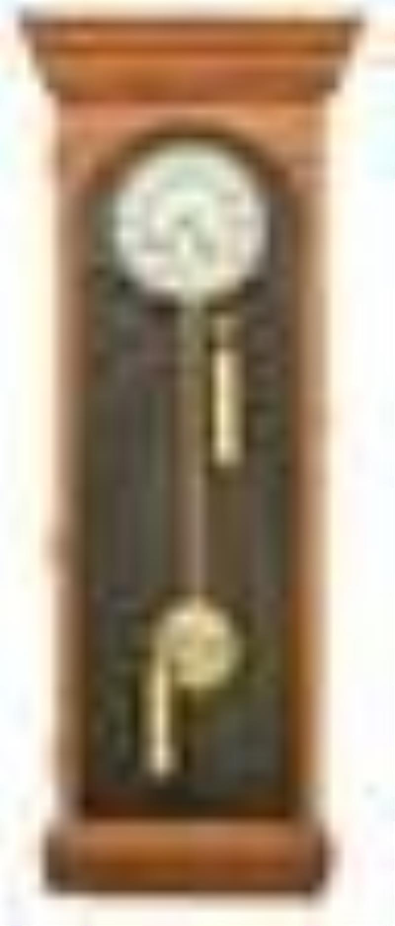 Oak Weight Driven Wall Clock