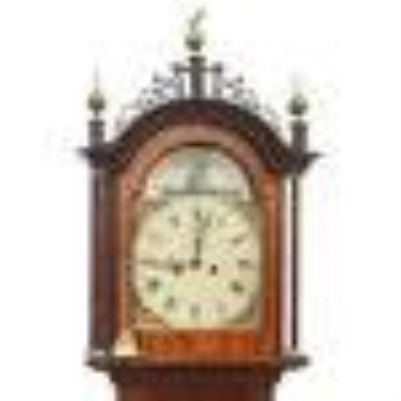 Early 19th Century New England 8-Day Grandfather Clock