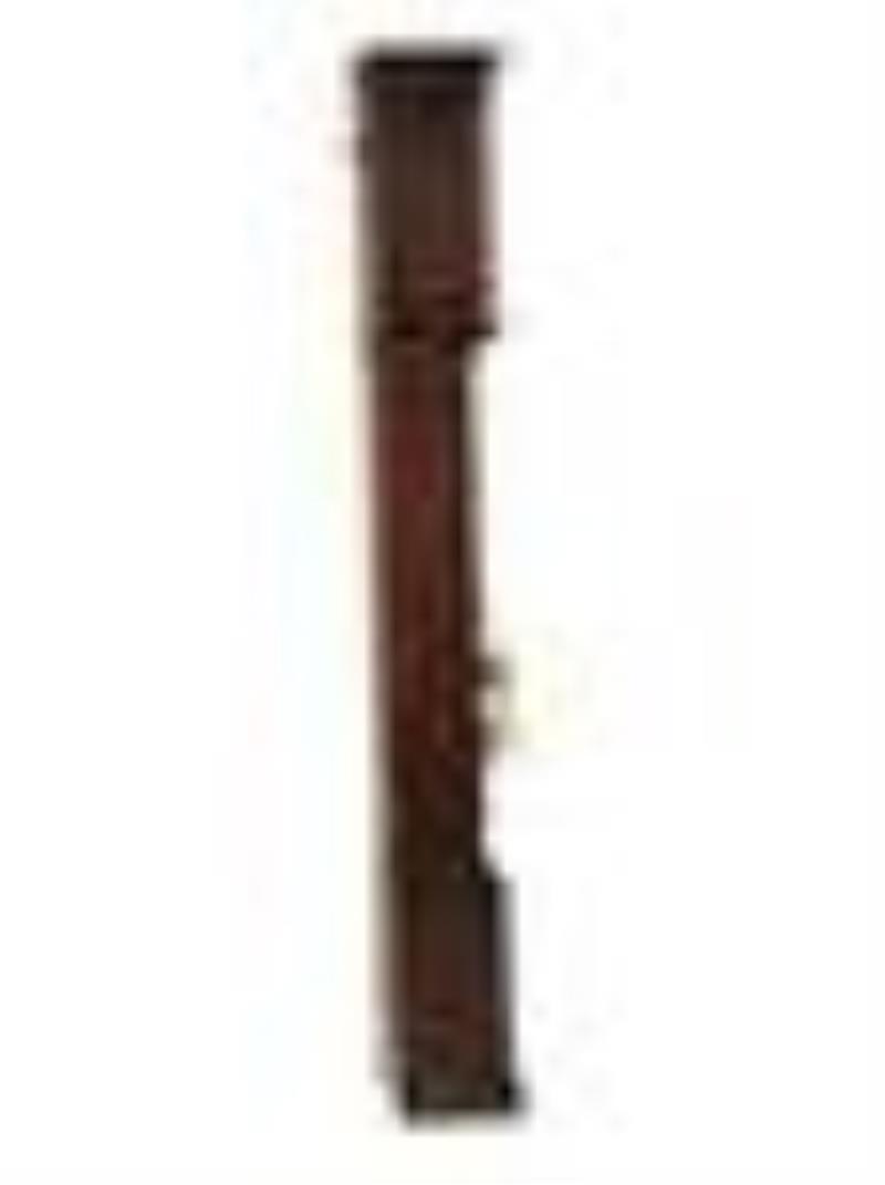 A George III Oak and Walnut Tall Case Clock