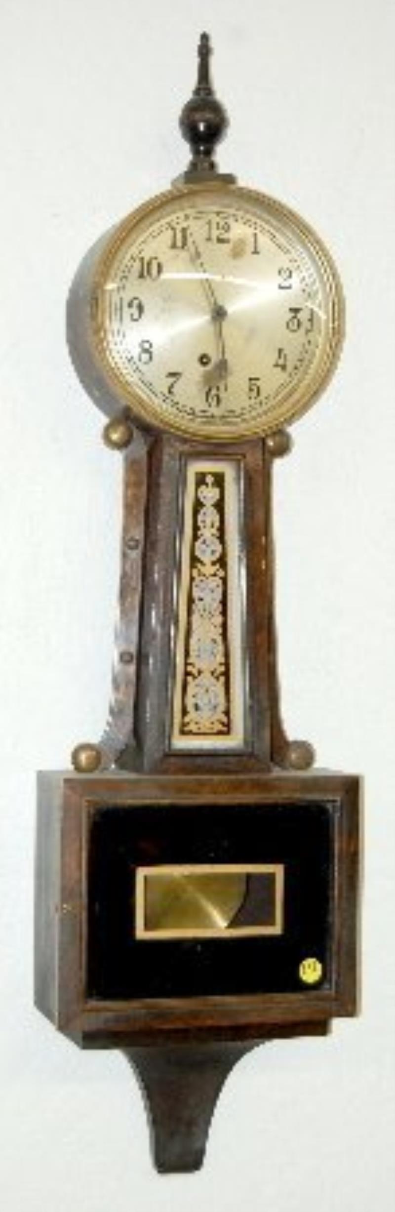 Ingraham “Nyanza” 8 Day Banjo Clock