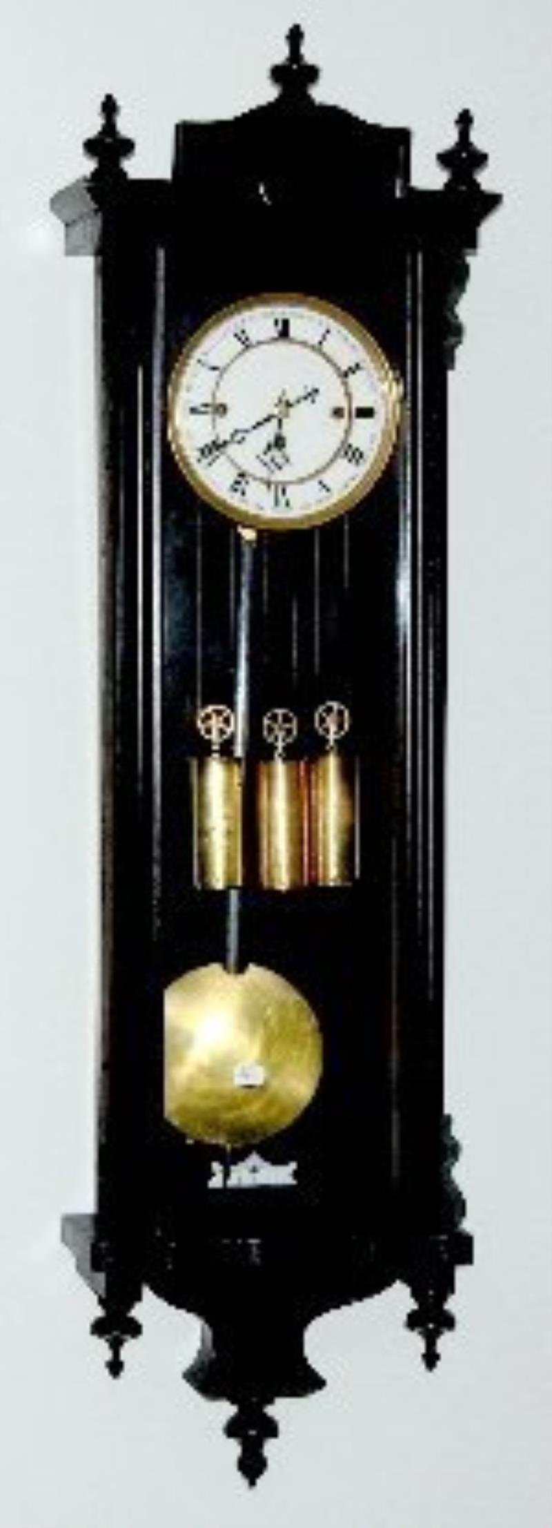 Vienna Regulator 3 Weight Wall Clock