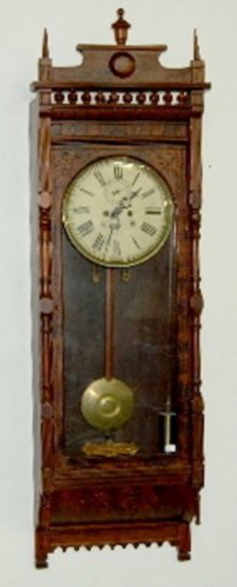 Waterbury Regulator #4 “Rosedale” Clock