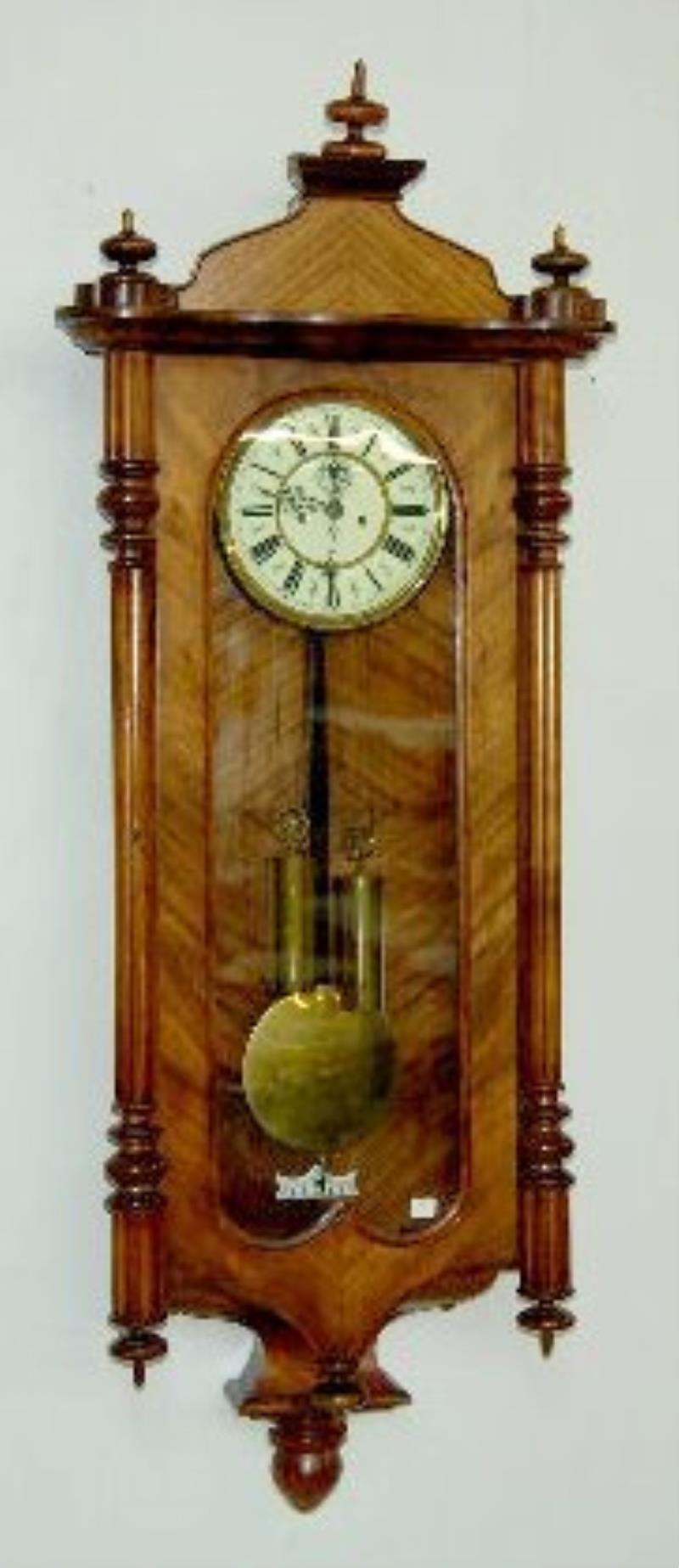 Vienna Regulator 2 Weight Wall Clock