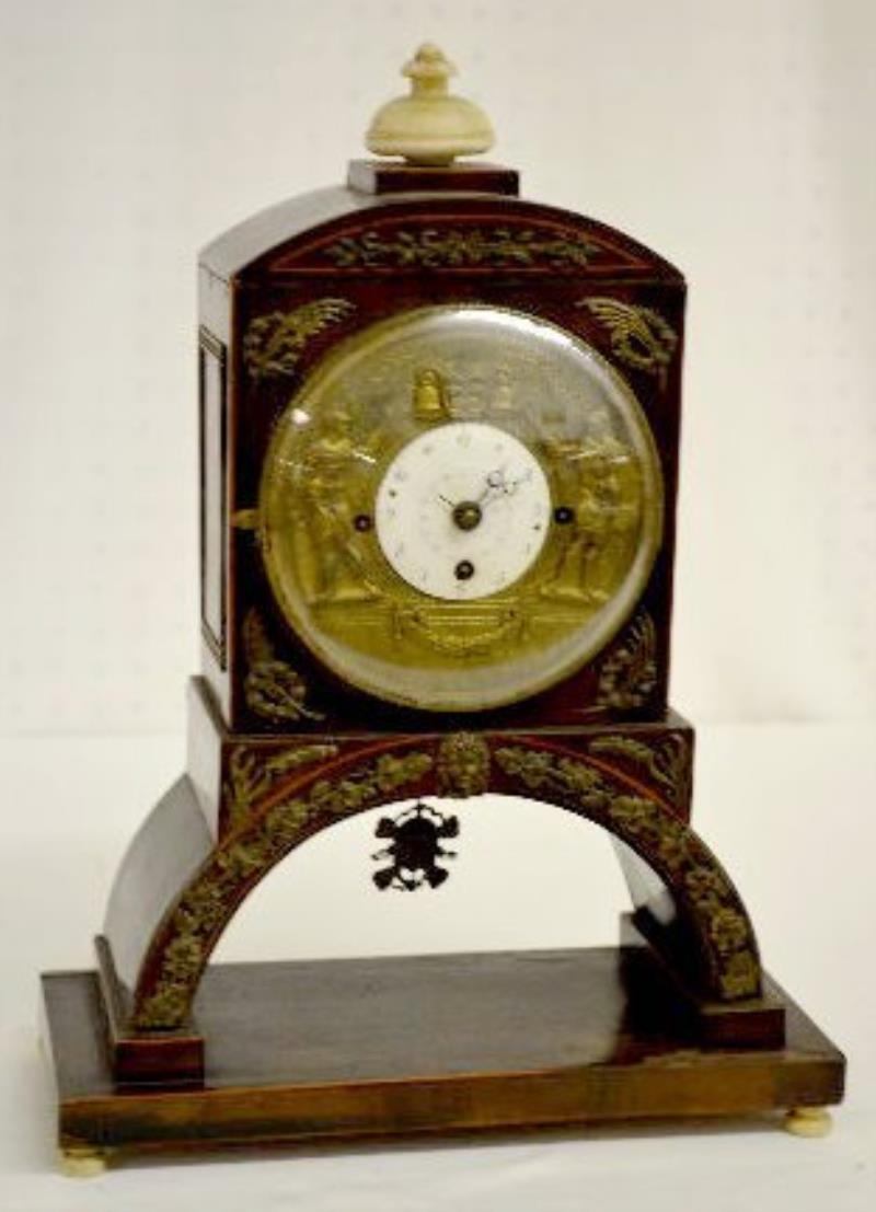 Early German Animated Mantel Clock