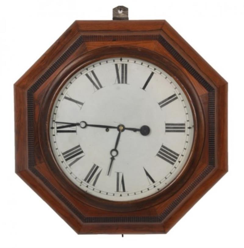 Atkins Detached Fusee 15 Day Gallery Clock