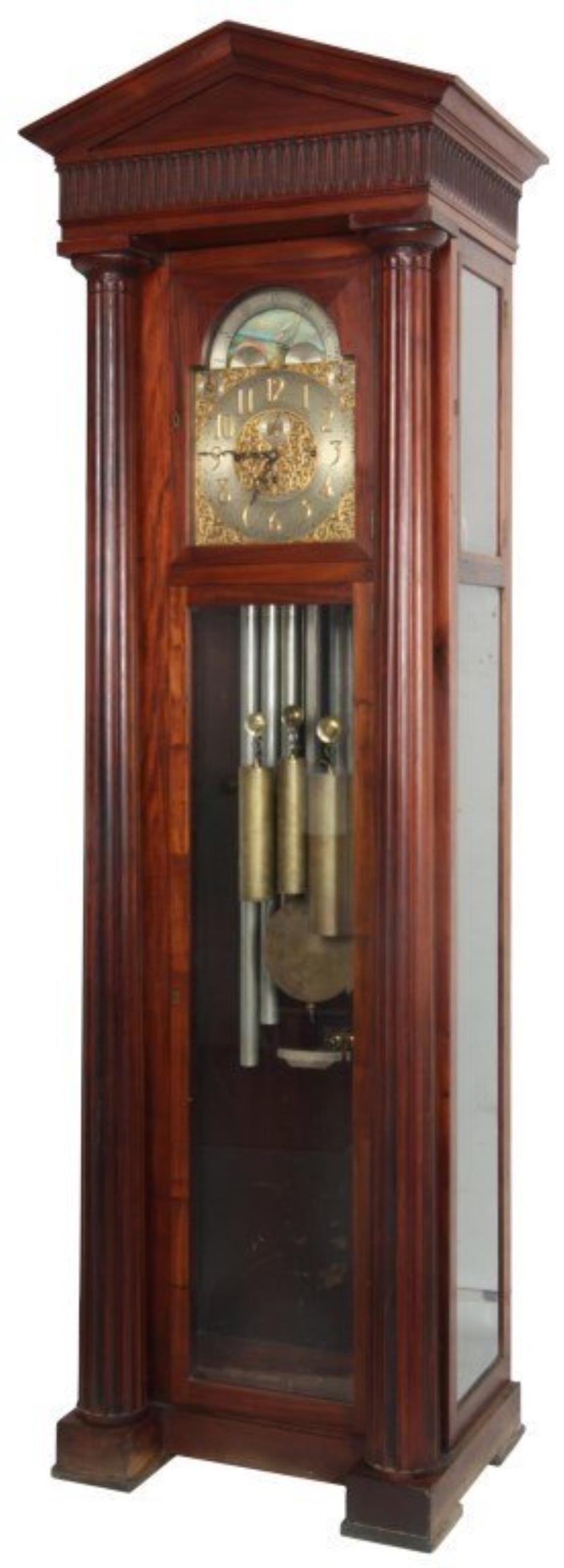 9 Tube Waltham Grandfather Clock