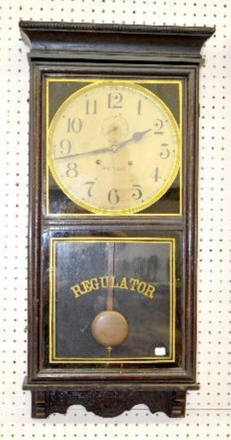 Waterbury “Stork” Store Regulator Clock