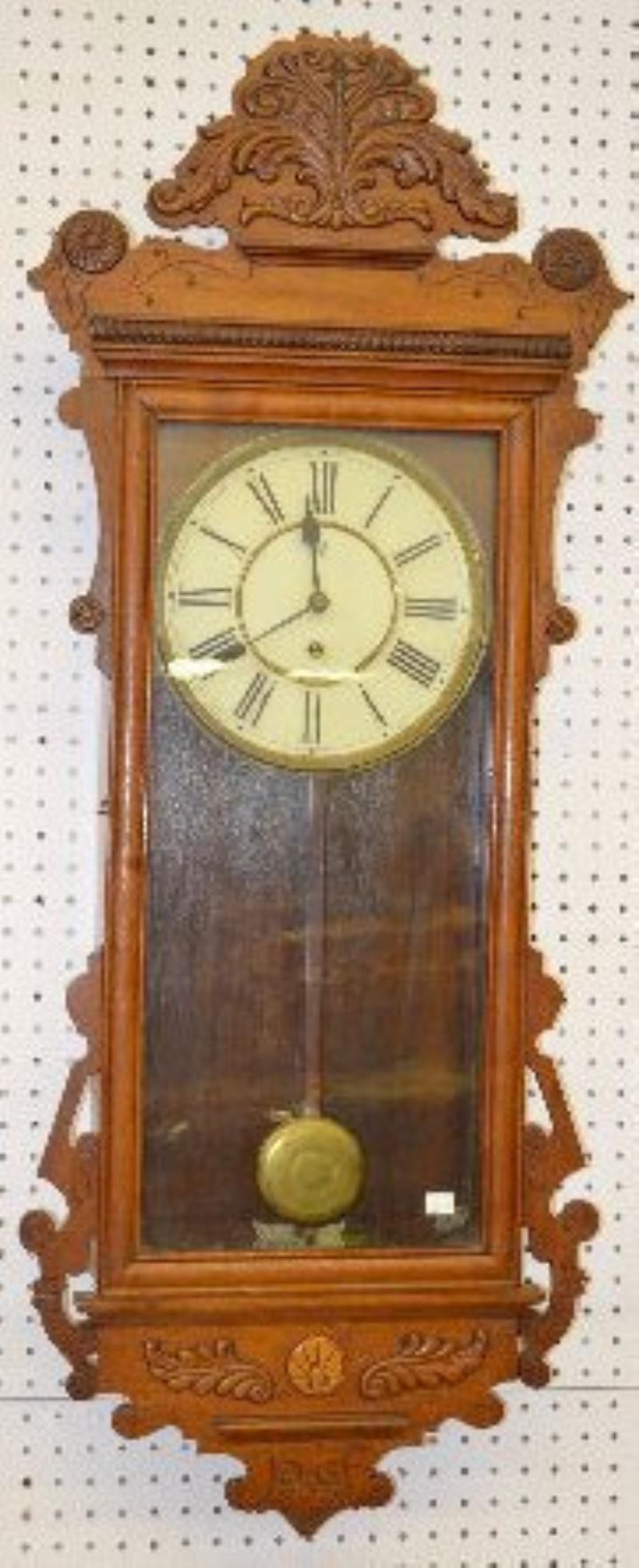 Waterbury “Freeport” Antique  Wall Clock