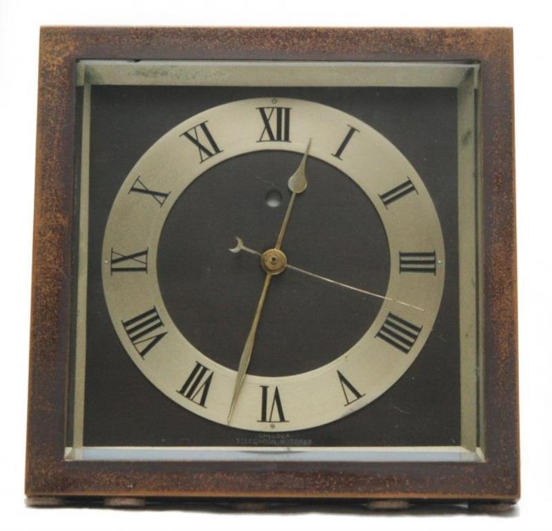 CHELSEA ELECHRON MOTORS TABLE CLOCK